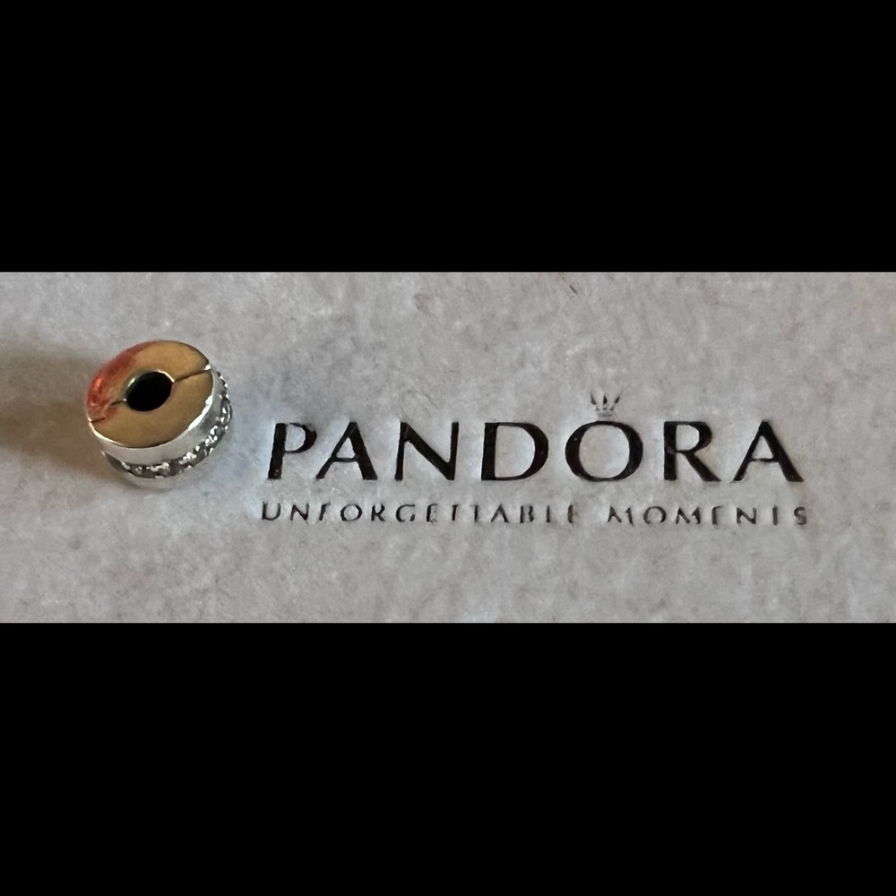 COPY - Pandora beautiful shiny sparkling clip spacer charm